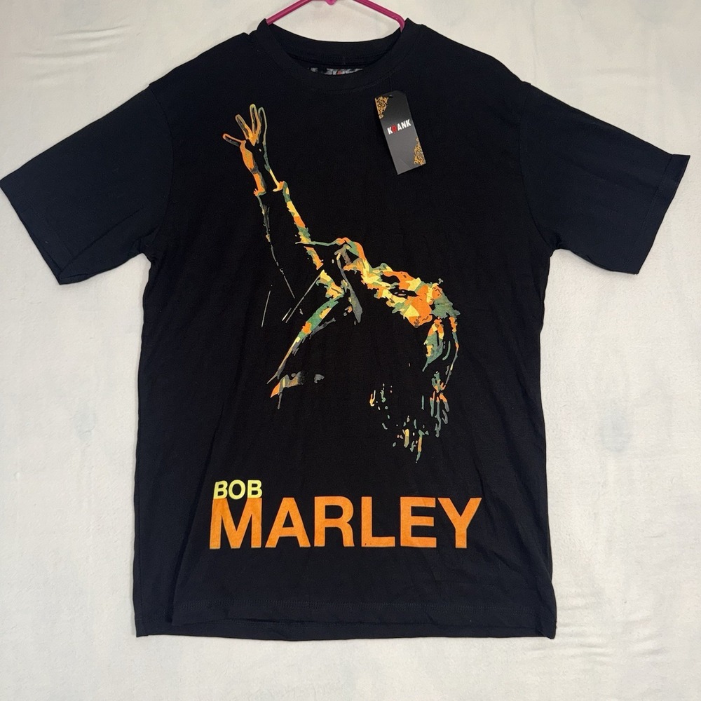 Men's XL KRANK Bob Marley Graphic Tee New With Tags